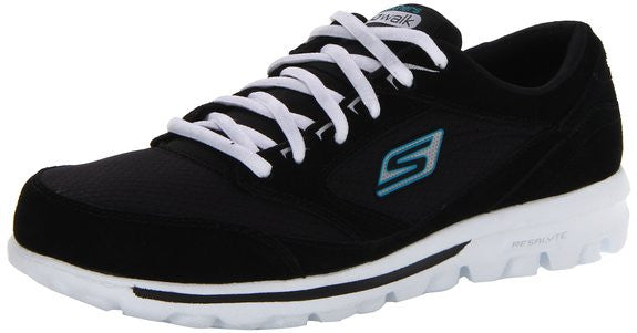 Skechers Women's Go Walk 2 Action Walking Shoe [6 B(M) US-Navy/White]