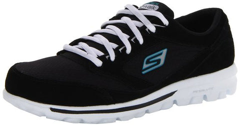 Skechers Women's Go Walk 2 Action Walking Shoe [6 B(M) US-Navy/White]