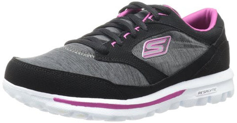 Skechers Women's Go Walk-Dynamic Shoe [9 B(M) US-Charcoal/Turquoise]