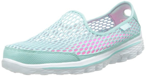 Skechers Women's Go Walk 2 Super Breathe Walking Shoe [6 B(M) US-Black]