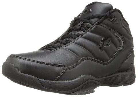 Fila Men's Breakaway 4 Basketball Shoe [9 D(M) US-Black/Pewter/Metallic Silver]