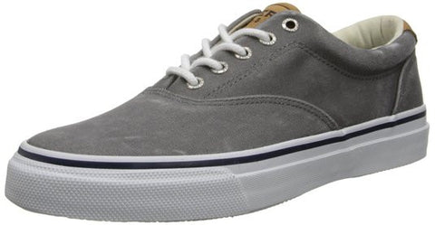 Sperry Top-Sider Men's Salt Washed Striper CVO Boat Shoe [7.5 D(M) US-Grey Stone Wash]