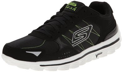 Skechers Men's Go Walk 2 Flash DNA Walking Shoe [11 D(M) US-Charcoal/Orange]